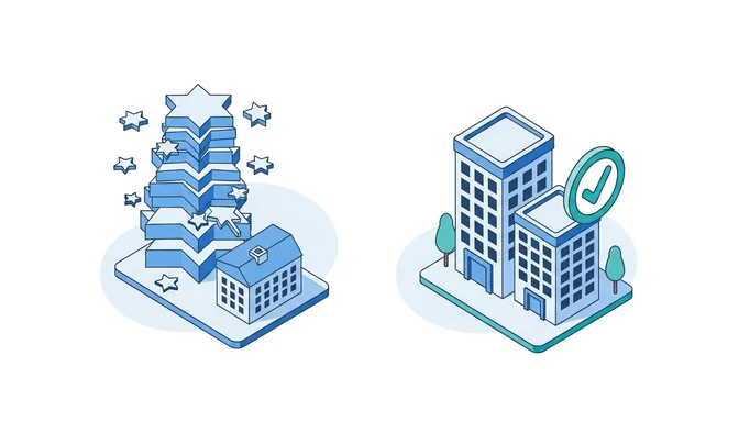 Bewertungsdruck bei WerKenntDenBesten versus qualitätsgeprüfte Vermittlung bei Baulisten
