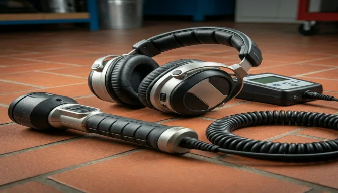 Thermografie-Aufnahme zeigt Wasserleck in Wand