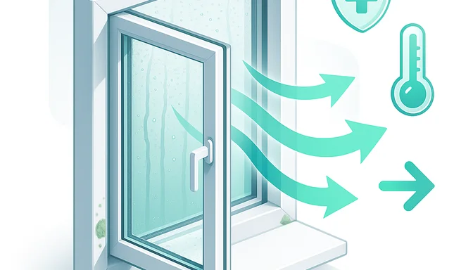 Schimmel am Fenster: Kondenswasser richtig vermeiden