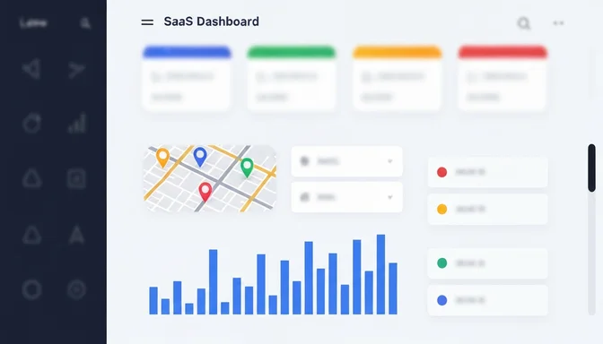 Baulisten Dashboard: Uebersicht mit Lead-Statistiken, Karte und Benachrichtigungen