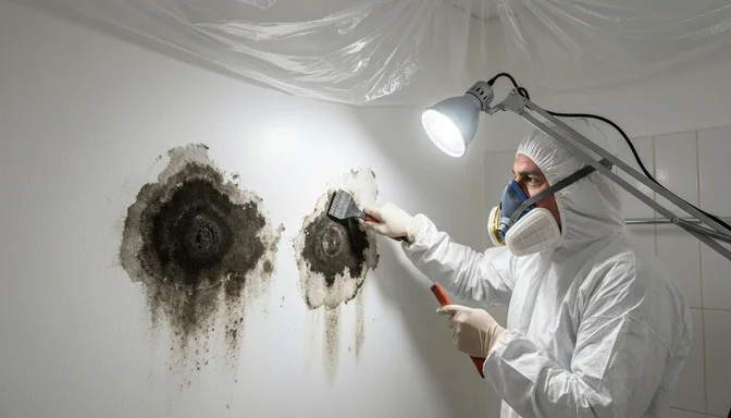 Schimmelentfernung - Professionelle Sanierung